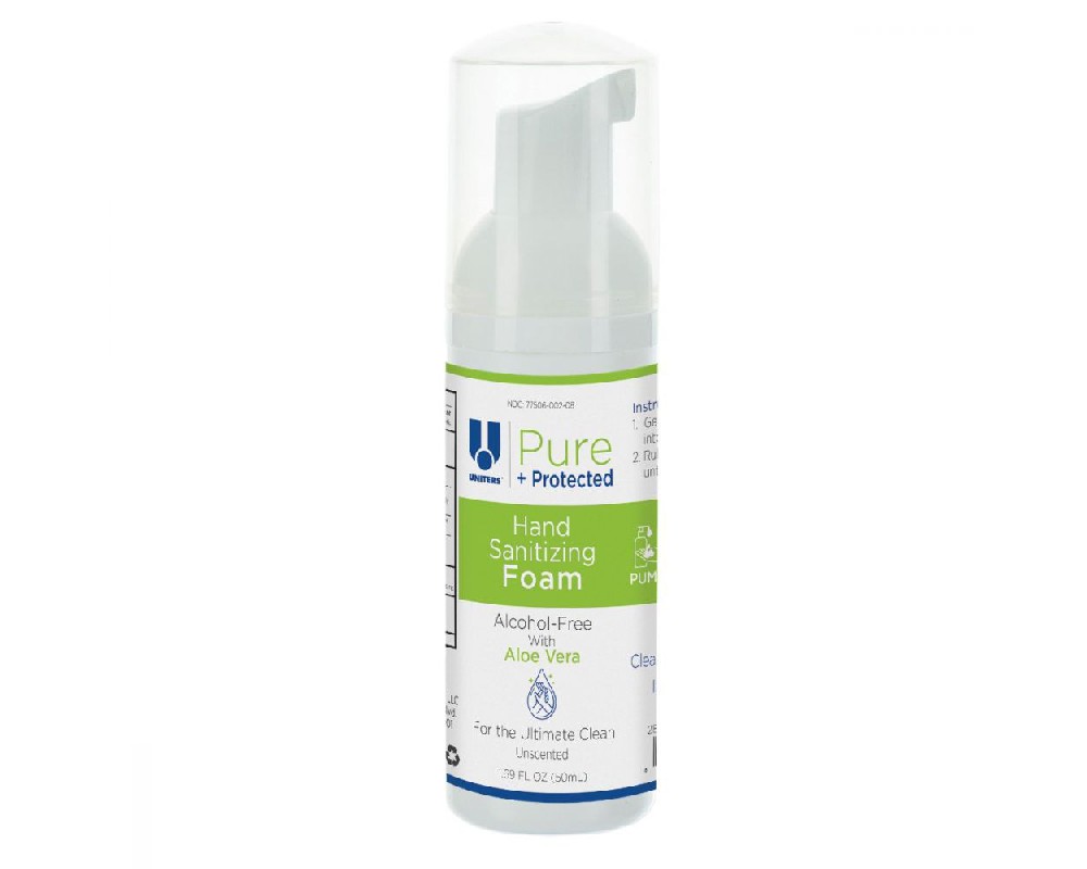 UNITERS PURE + PROTECTED HAND SANITIZING FOAM (ALCOHOL FREE)