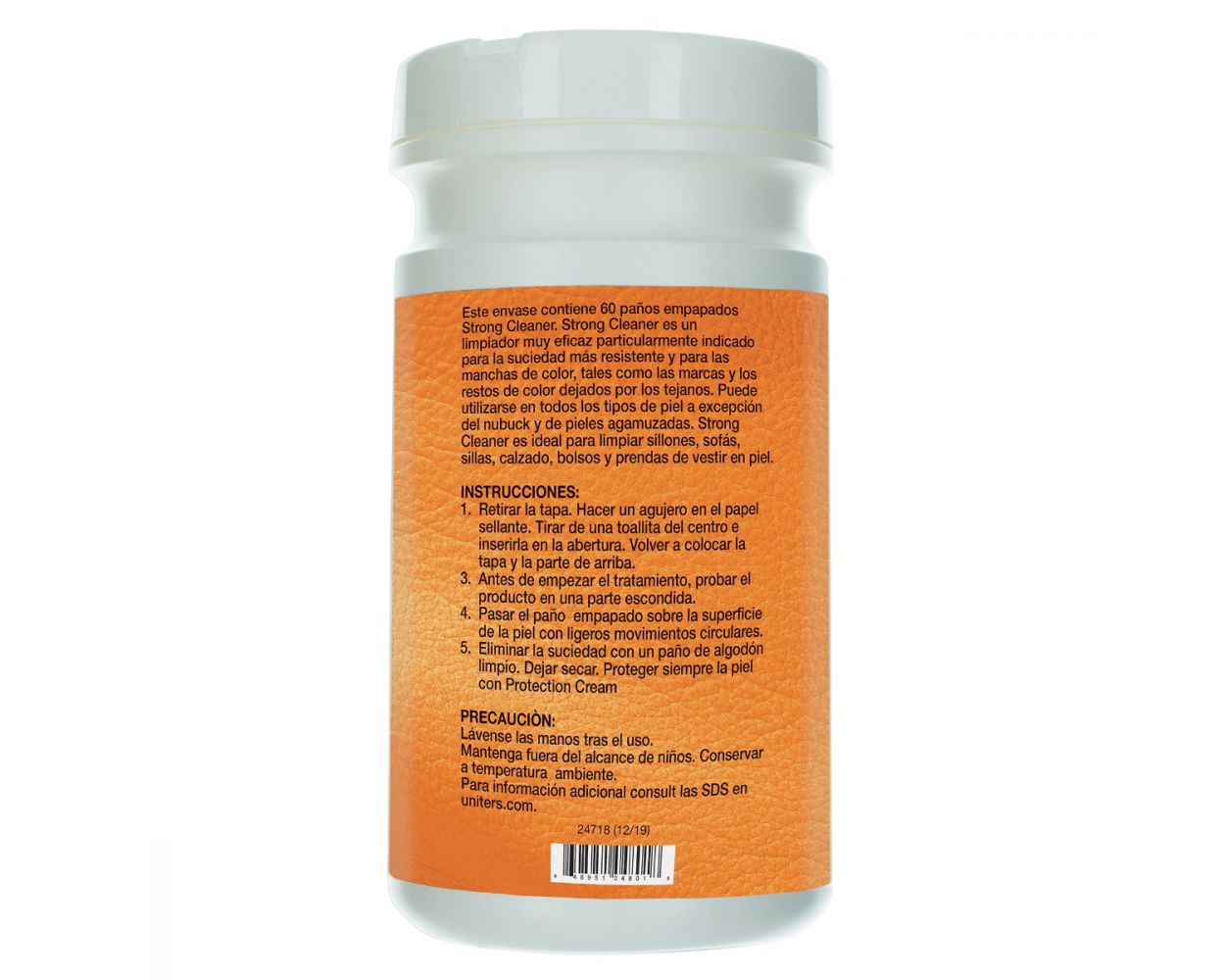 Leather Master Strong Cleaner Wipe 60 Count