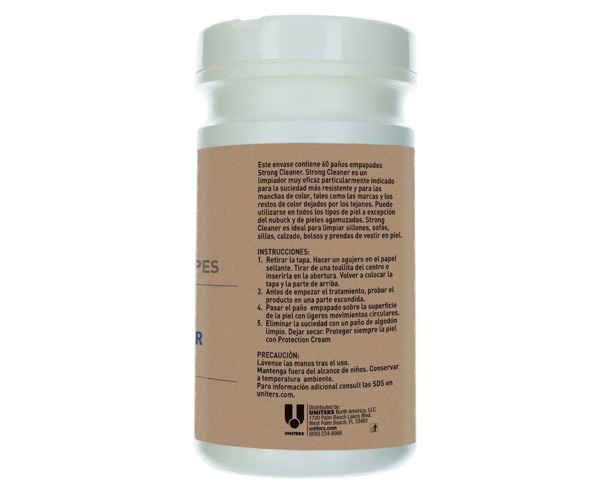 UNITERS Strong Cleaner Wipe 60 Count