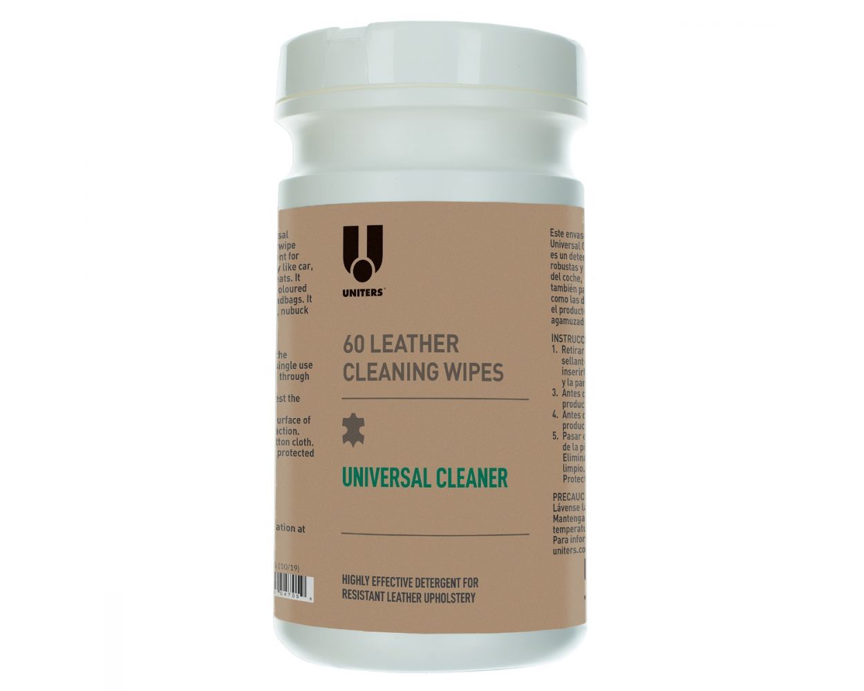 UNITERS Universal Cleaner Wipe 60 Count Tub