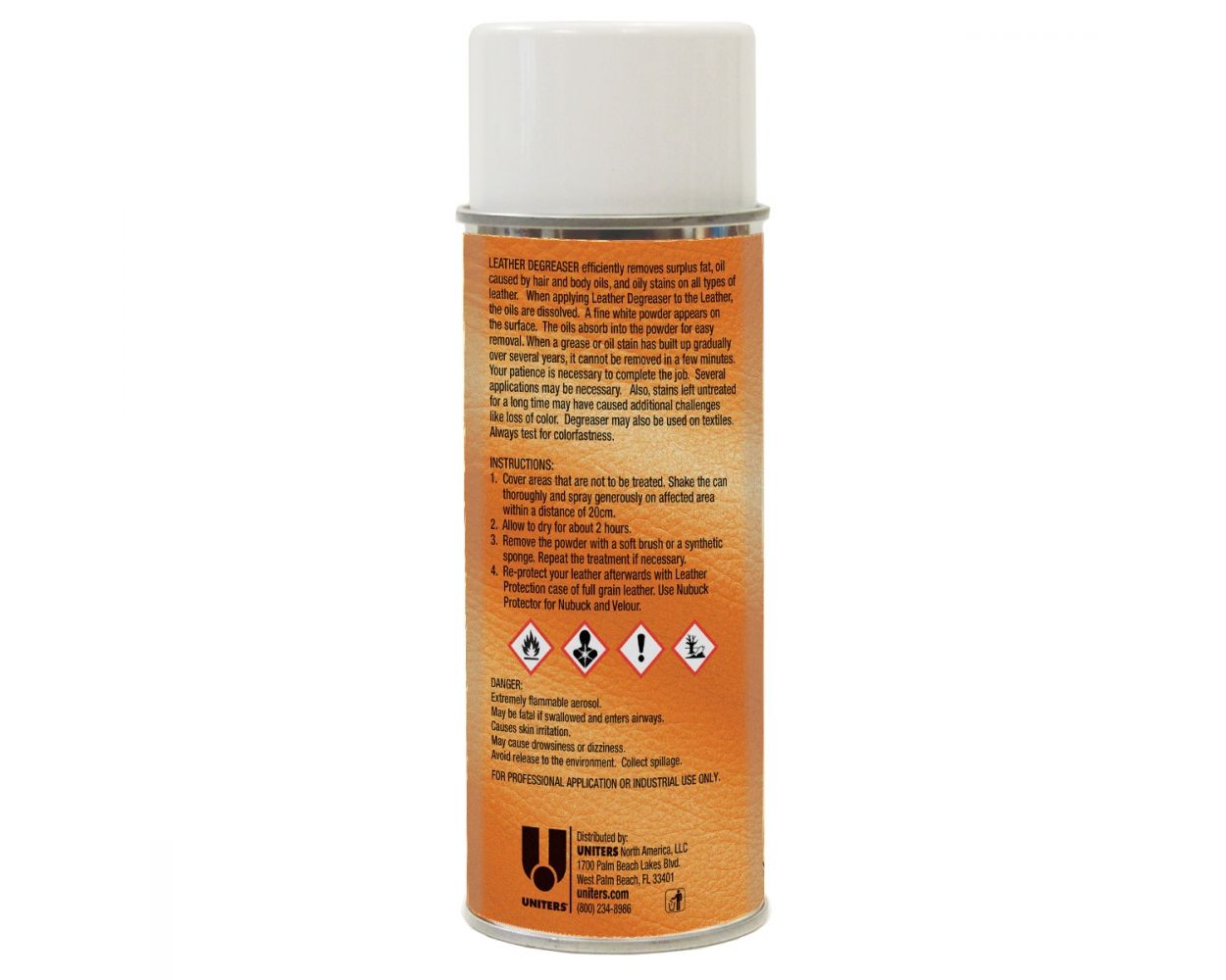 Leather Master Leather Degreaser Aerosol 300 milliliters